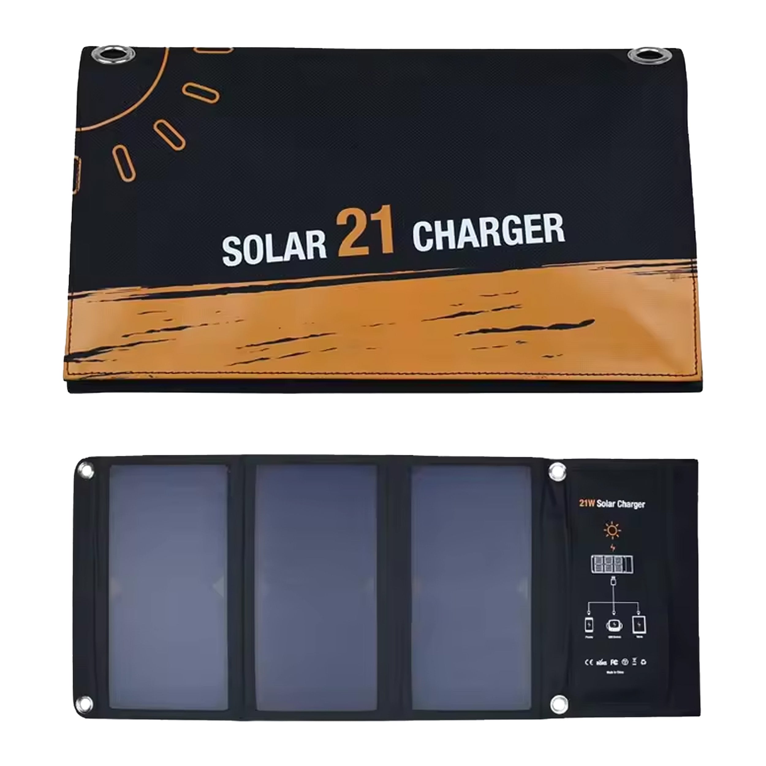 Portable 21-Watt Solar Panel