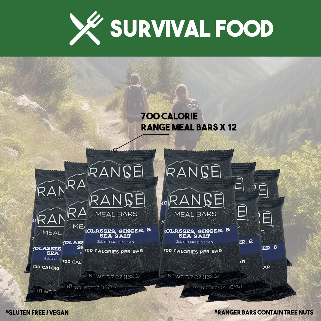 Gluten Free 4 Person 72 Hour Emergency Bug Out Bag Kit - Denver Survival - survival backpack survival gear survival supplies survival equipment