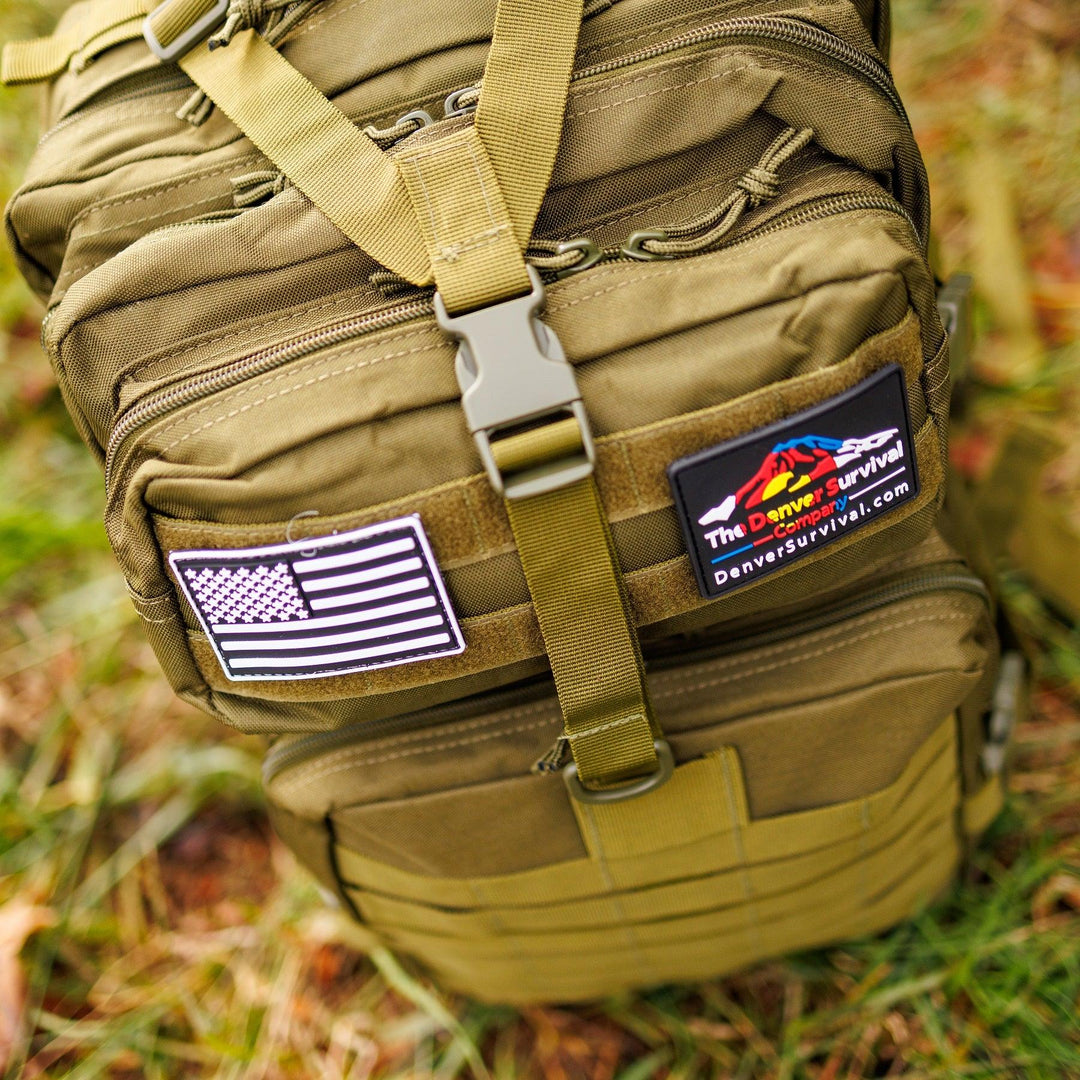 Green 45L Military Tactical MOLLE Backpack