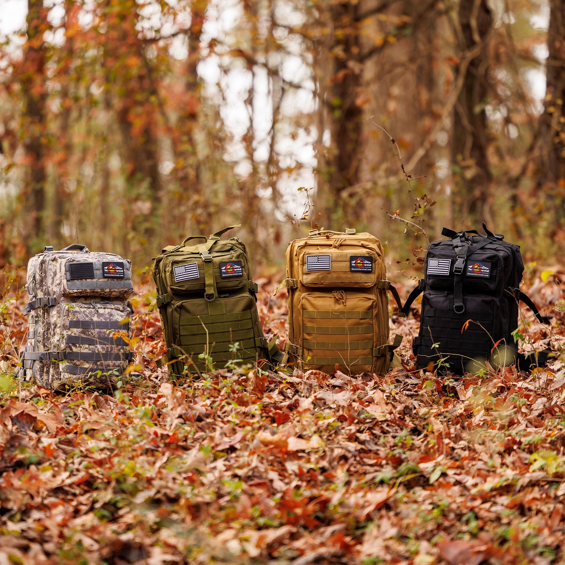 Premium 2 Person 72 Hour Survival Bug Out Bag Backpack with First Aid Kit and Survival Kit