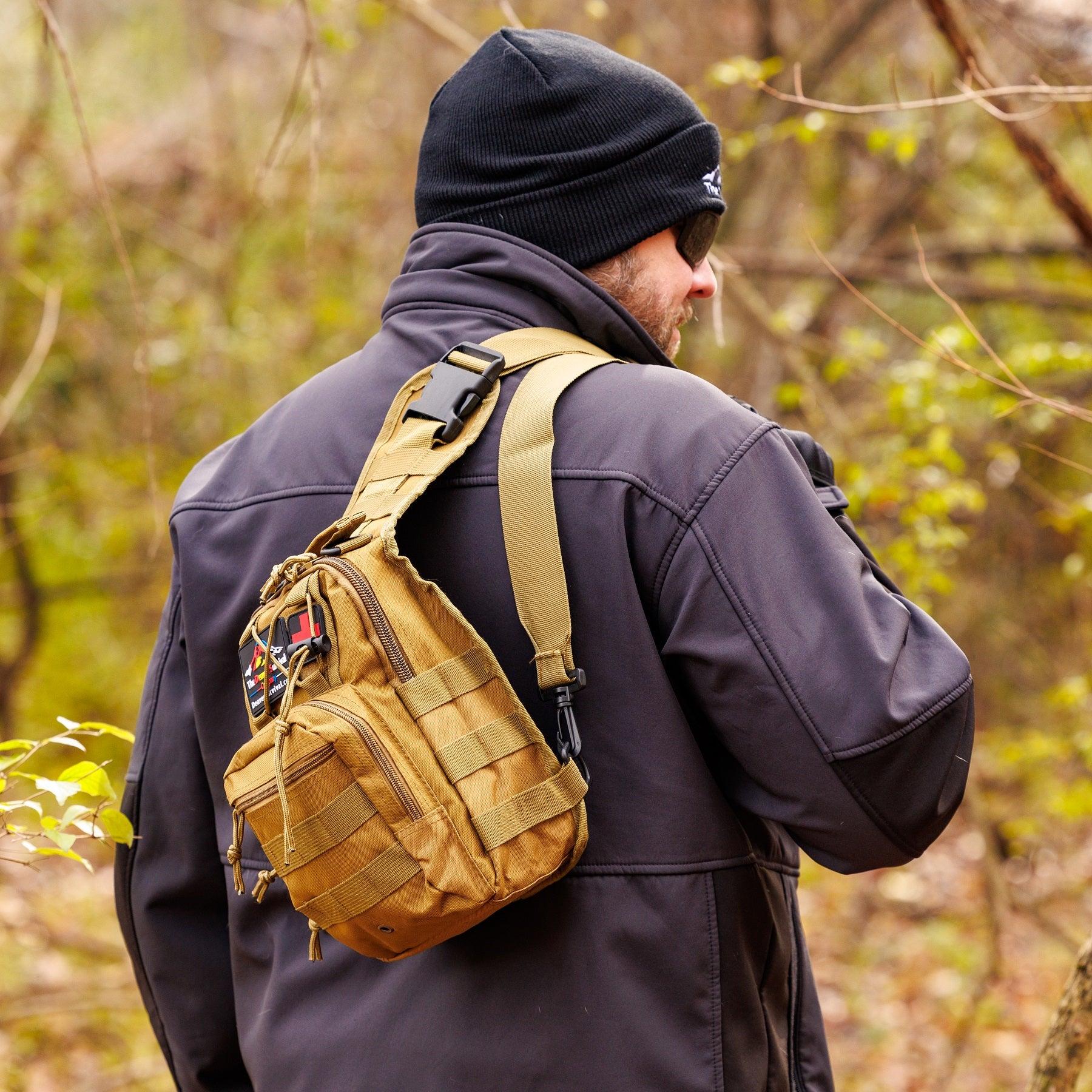 Premium 2 Person 72 Hour Survival Bug Out Bag Backpack with First Aid Kit and Survival Kit