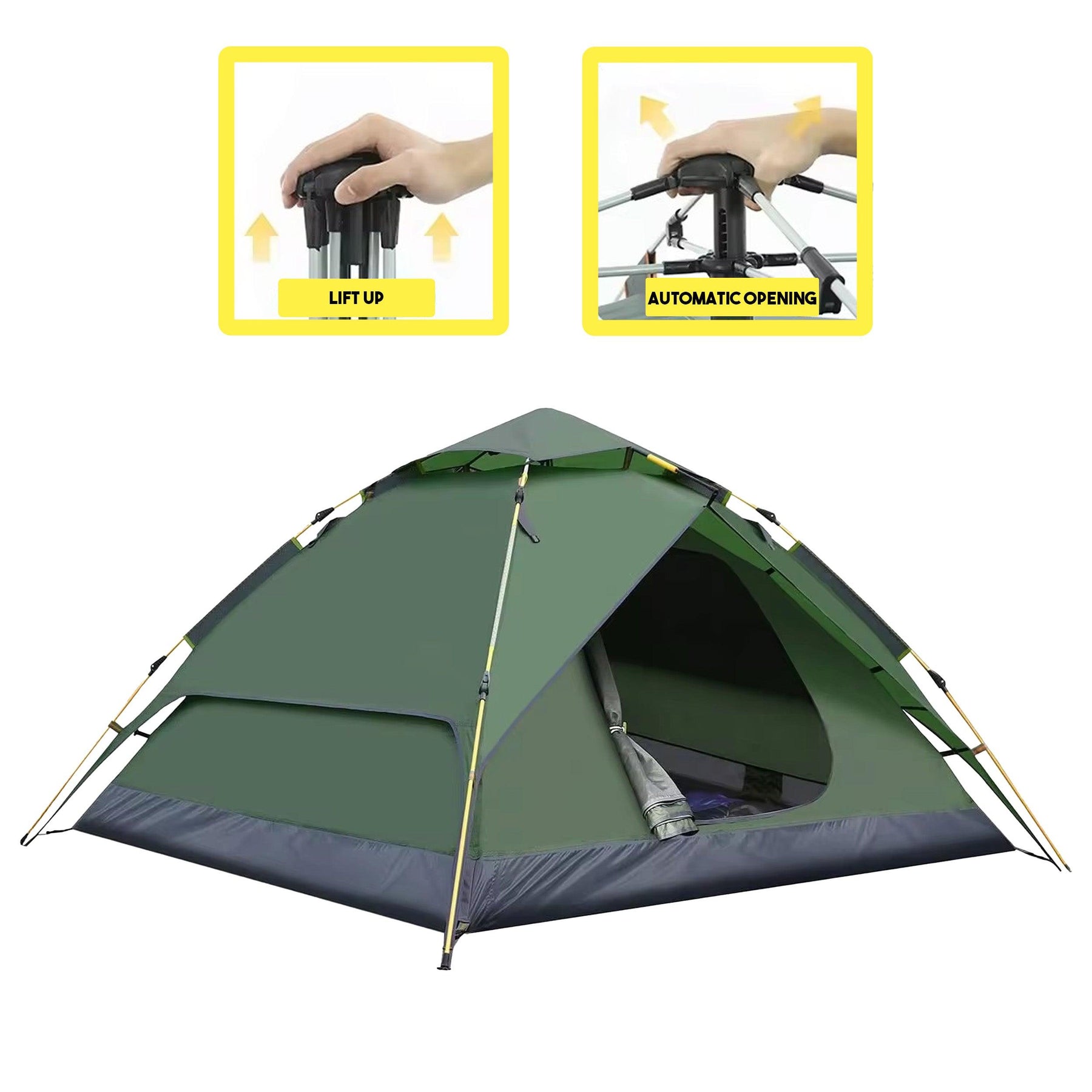tent up aktivas Automatic Popup Tent for Camping and Survival