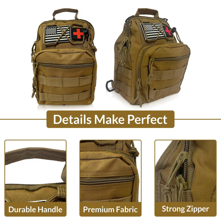 First Aid Trauma Kit - Denver Survival - survival backpack survival gear survival supplies survival equipment