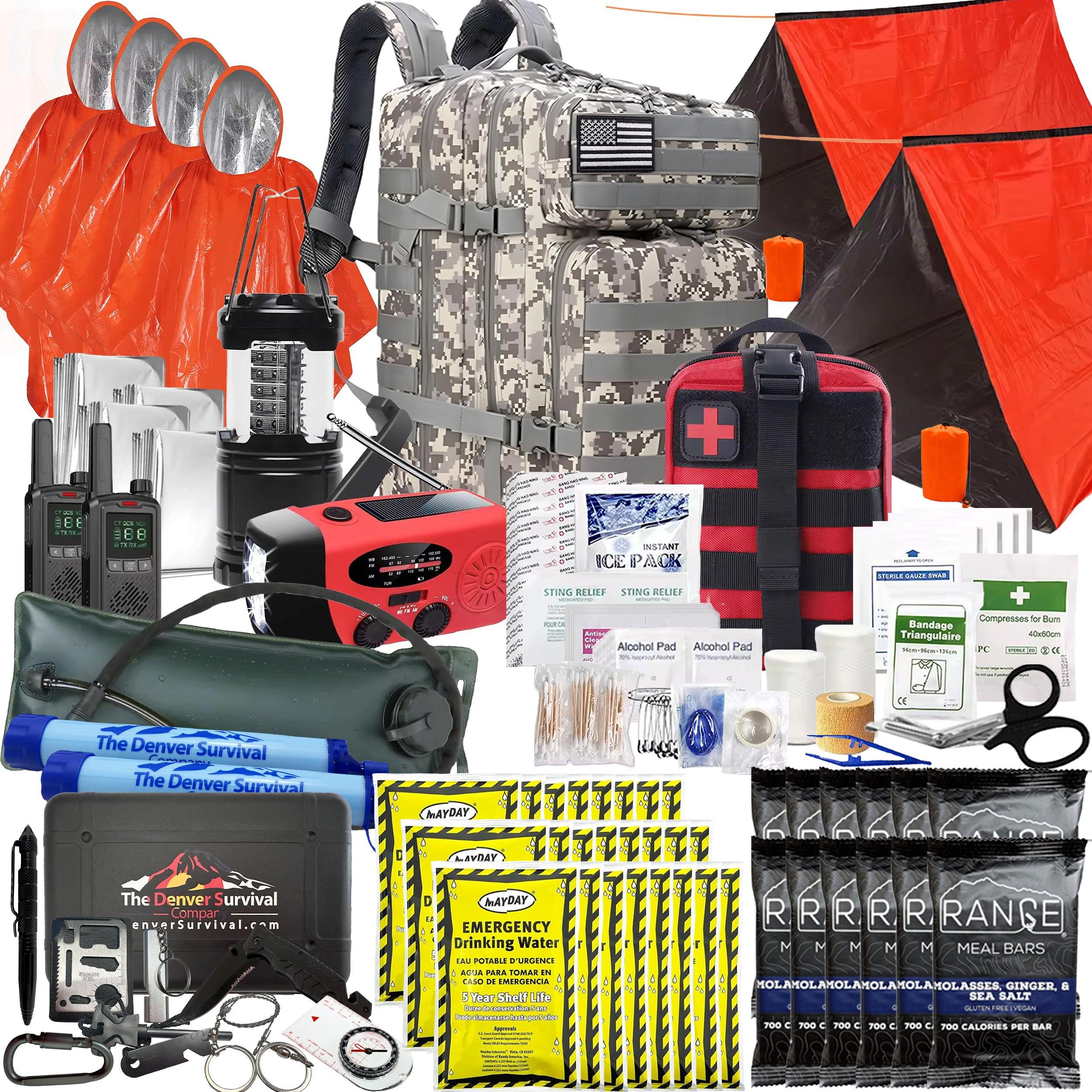 4 Person 72 Hour Gluten Free Bug Out Bag | Denver – Denver Survival