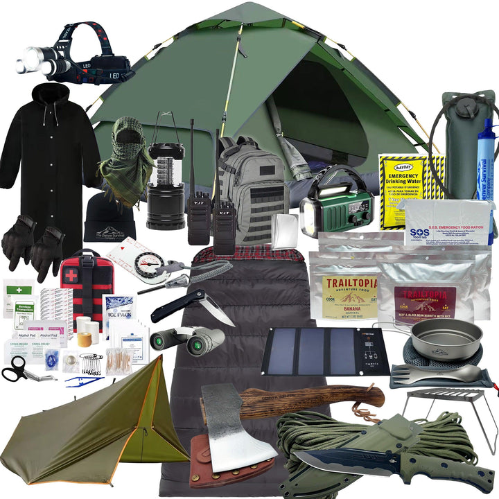 Premium 1 Person 5 Day Survival Bug Out Bag with Emergency Tools - Denver Survival - survival backpack survival gear survival supplies survival equipment