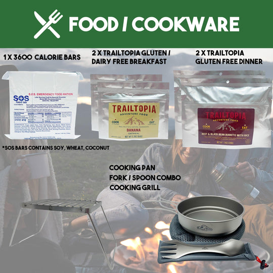 Premium 1 Person 5 Day Survival Bug Out Bag | Denver