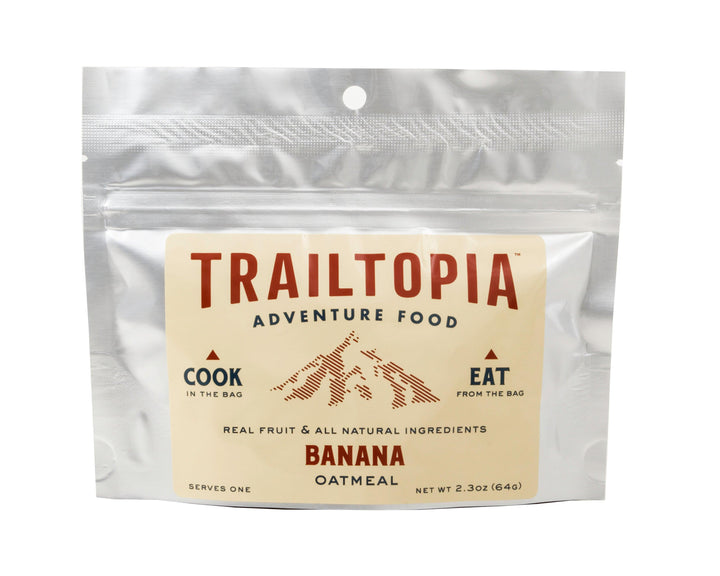 Trailtopia Banana Oatmeal - Denver Survival - survival backpack survival gear survival supplies survival equipment