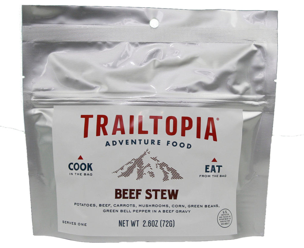 Trailtopia Beef Stew Dinner - Denver Survival - survival backpack survival gear survival supplies survival equipment