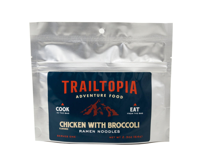 Trailtopia Chicken with Broccoli Ramen Noodles - Denver Survival - survival backpack survival gear survival supplies survival equipment