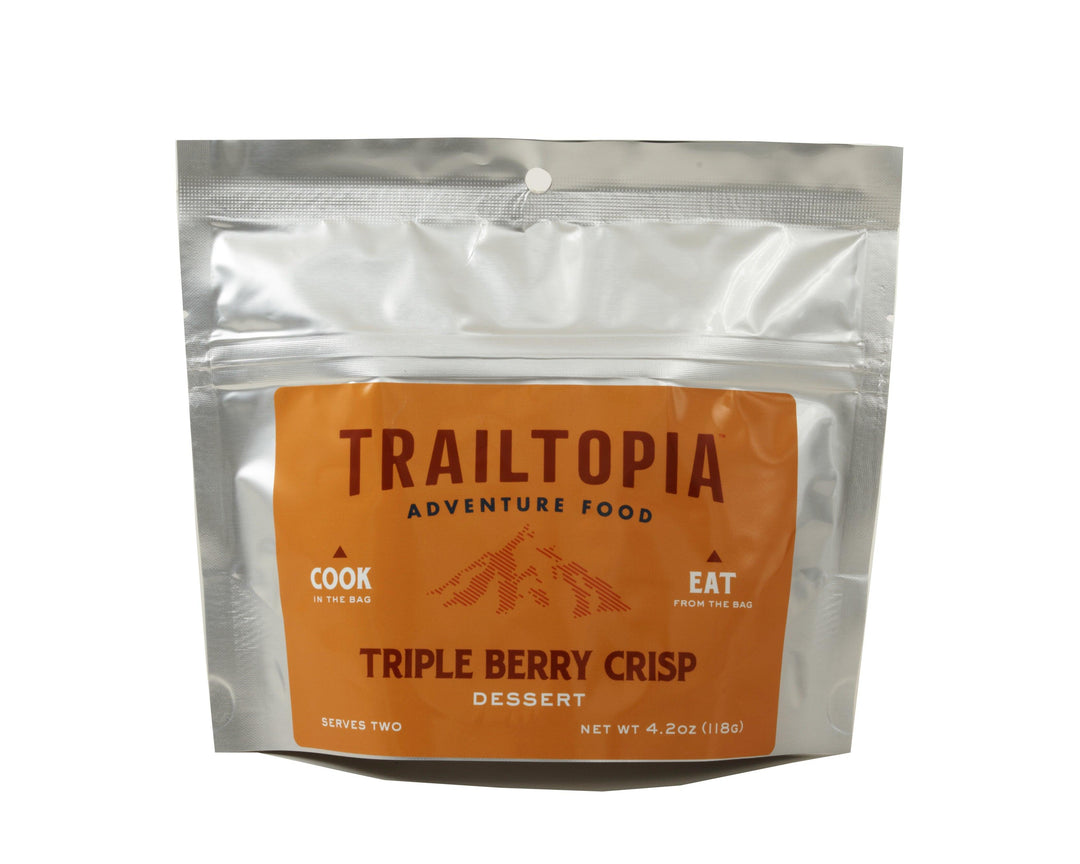 Trailtopia Triple Berry Crisp Dessert - Denver Survival - survival backpack survival gear survival supplies survival equipment